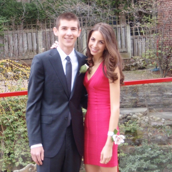 Herve Leger XS Bandage Dress - Hot Pink - Picture 8 of 8